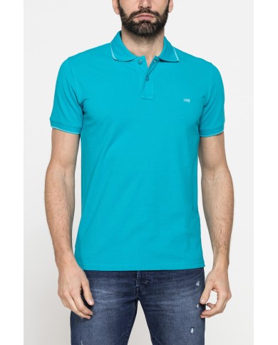 POLO A MANICA CORTA IN PIQUET DI COTONE