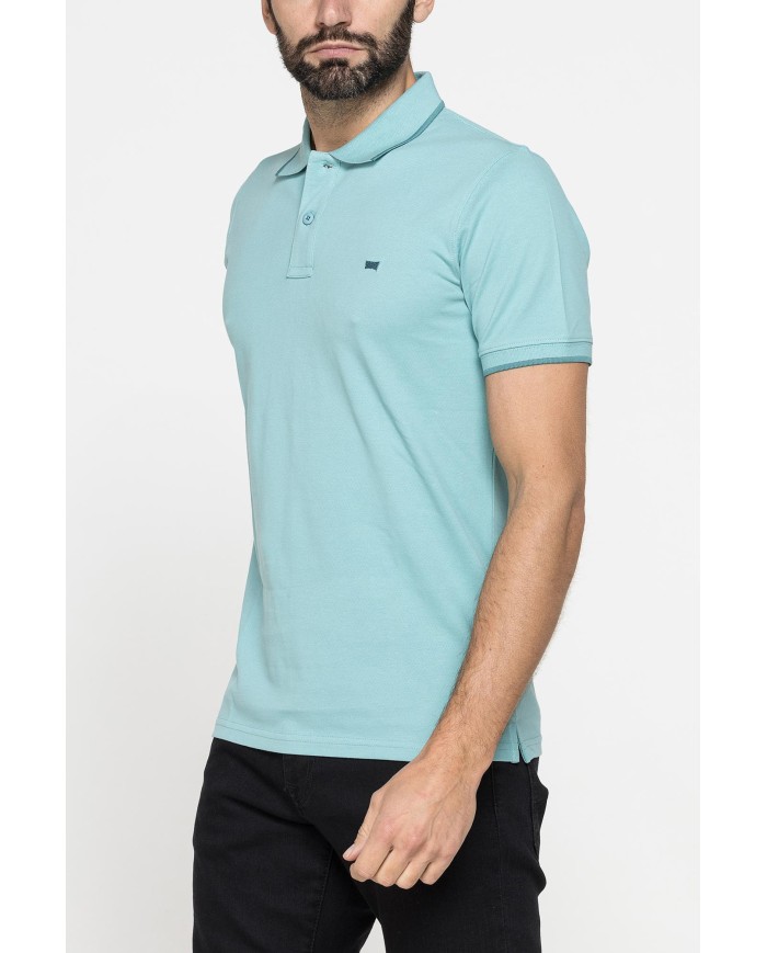 POLO A MANICA CORTA IN PIQUET DI COTONE