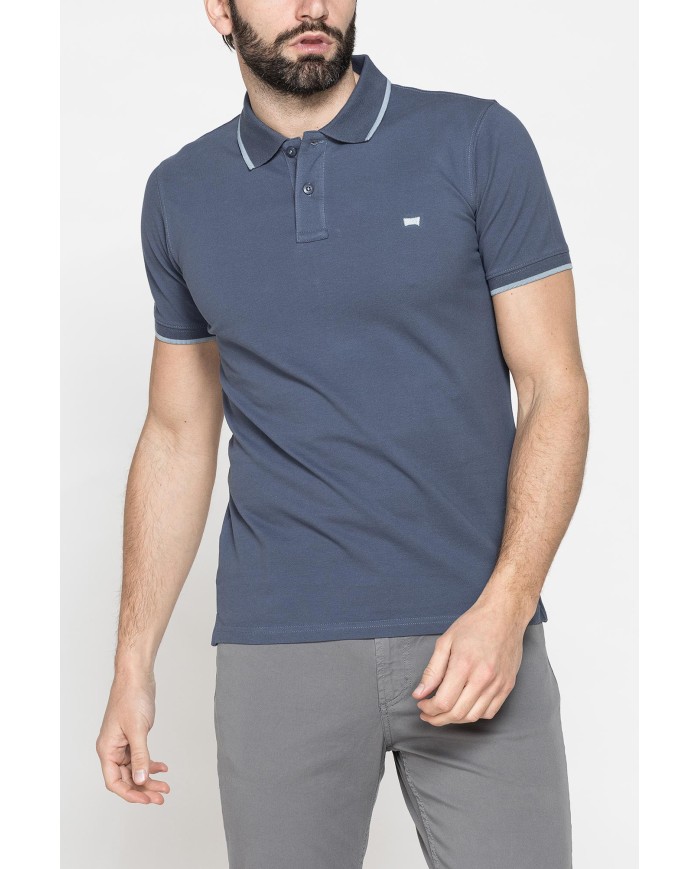 POLO A MANICA CORTA IN PIQUET DI COTONE