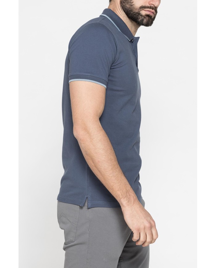 POLO A MANICA CORTA IN PIQUET DI COTONE
