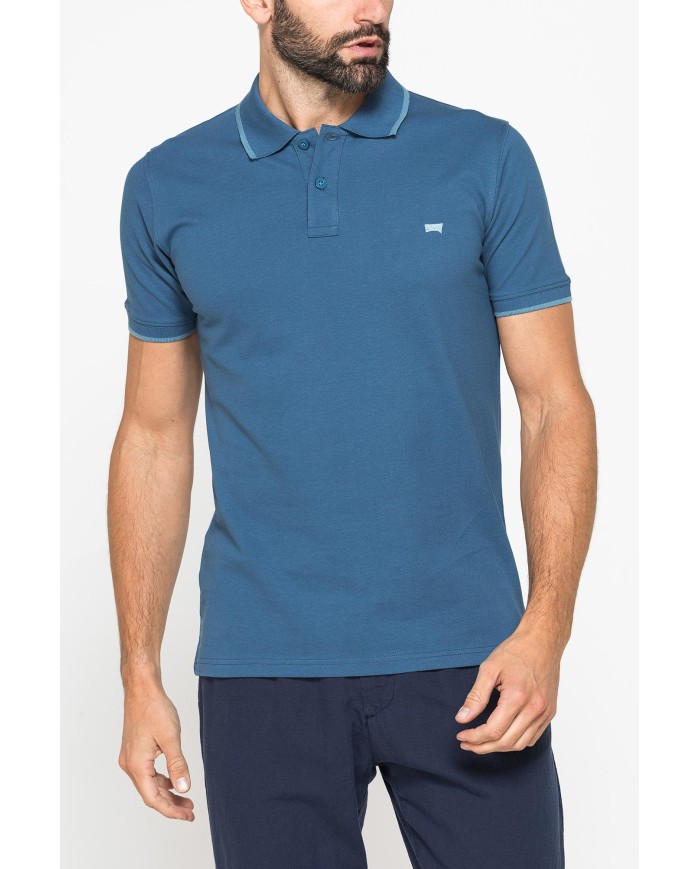 POLO A MANICA CORTA IN PIQUET DI COTONE