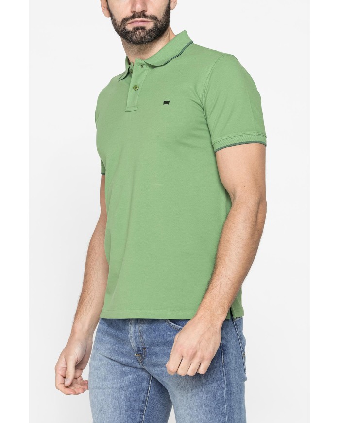 POLO A MANICA CORTA IN PIQUET DI COTONE