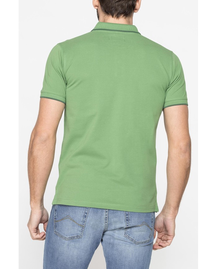 POLO A MANICA CORTA IN PIQUET DI COTONE