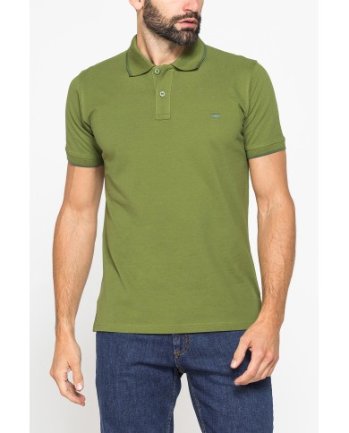 POLO A MANICA CORTA IN PIQUET DI COTONE