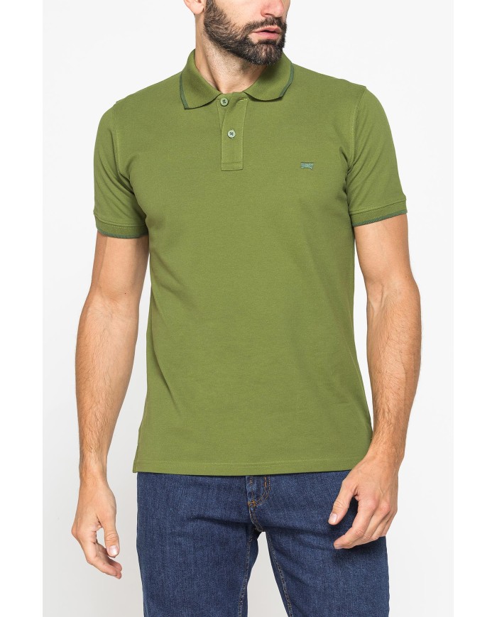 POLO A MANICA CORTA IN PIQUET DI COTONE