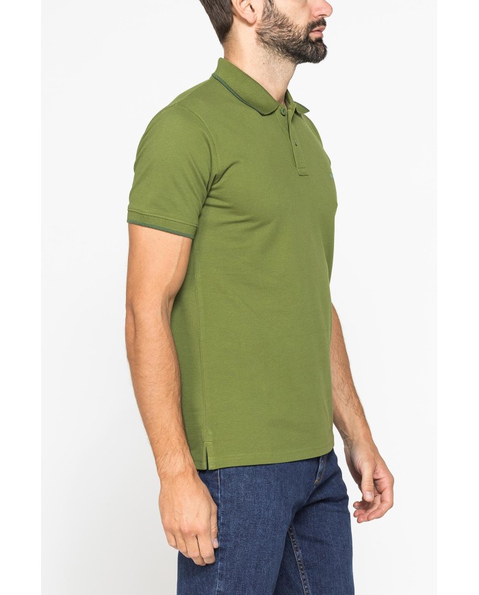 POLO A MANICA CORTA IN PIQUET DI COTONE