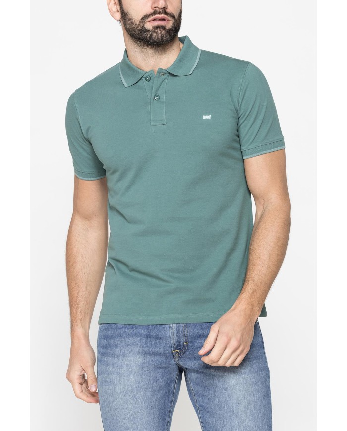 POLO A MANICA CORTA IN PIQUET DI COTONE