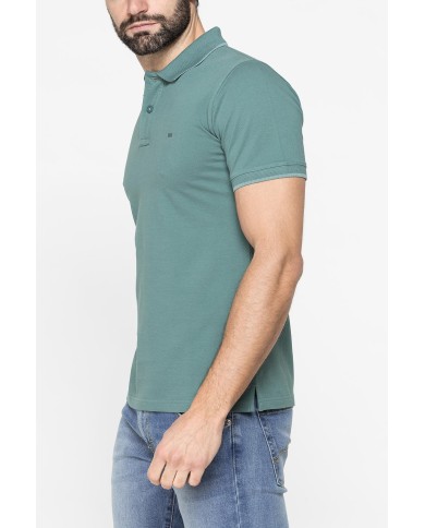 POLO A MANICA CORTA IN PIQUET DI COTONE