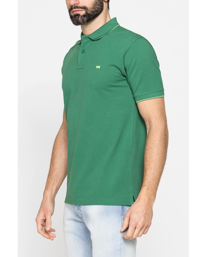 POLO A MANICA CORTA IN PIQUET DI COTONE