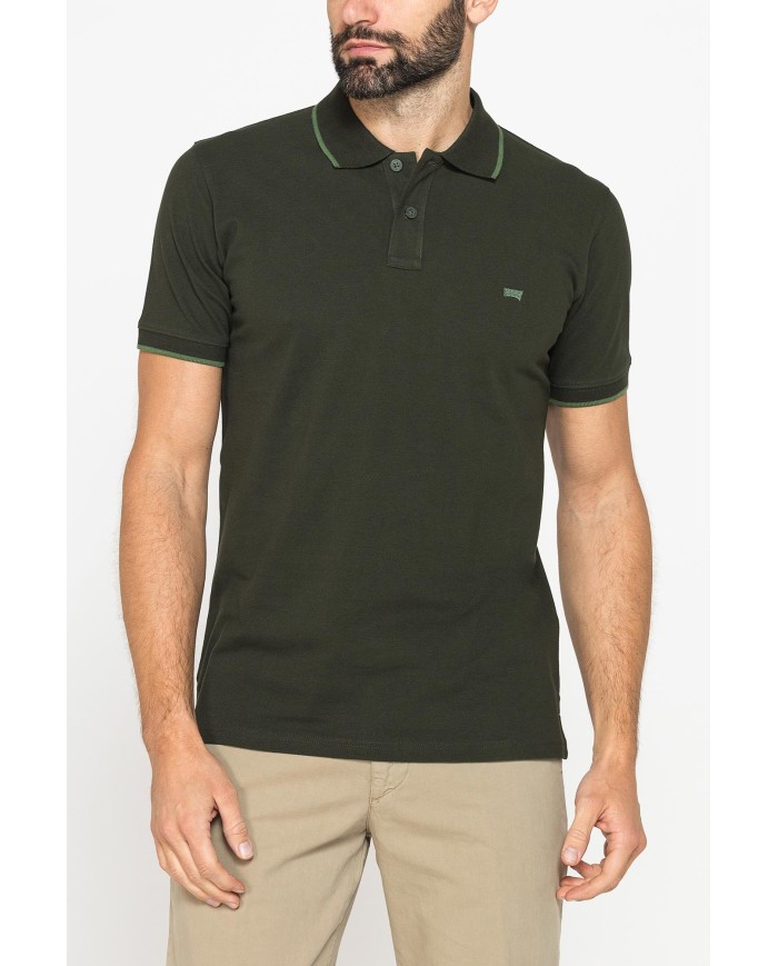 POLO A MANICA CORTA IN PIQUET DI COTONE