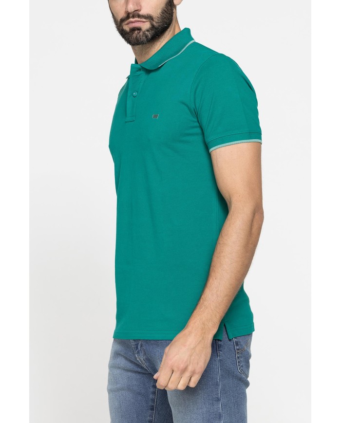 POLO A MANICA CORTA IN PIQUET DI COTONE