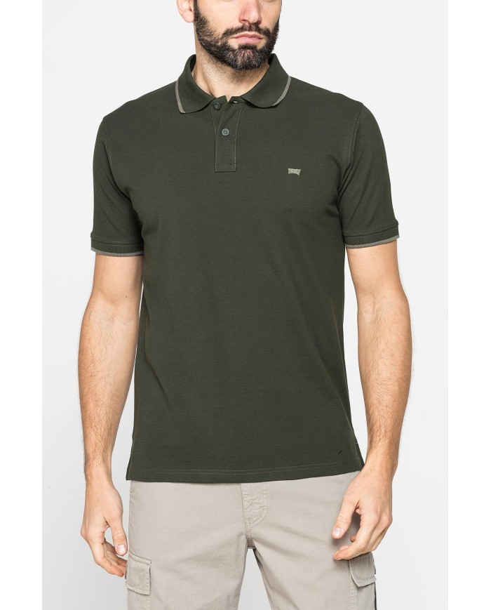 POLO A MANICA CORTA IN PIQUET DI COTONE