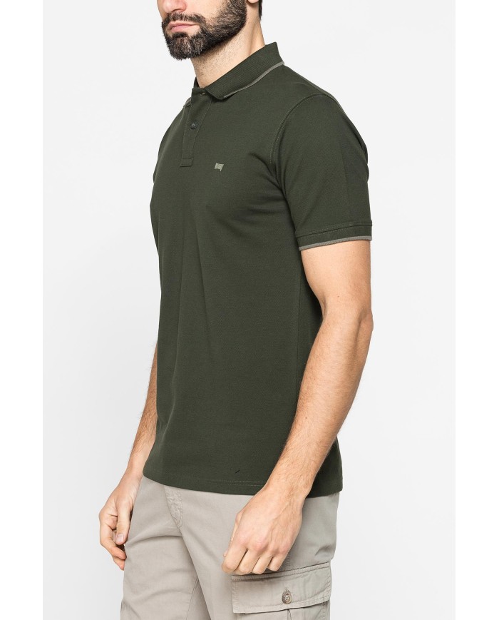 POLO A MANICA CORTA IN PIQUET DI COTONE