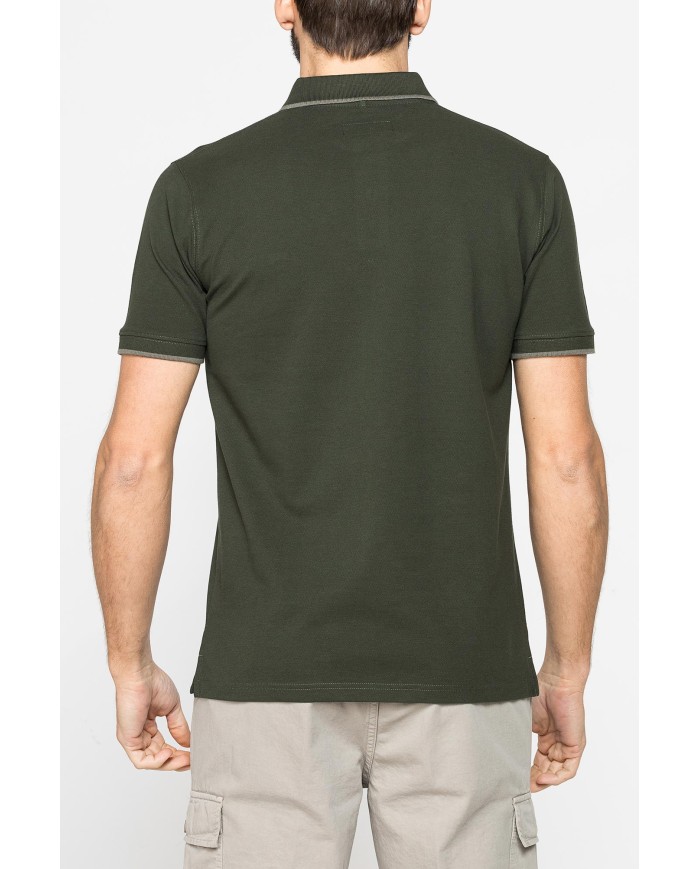 POLO A MANICA CORTA IN PIQUET DI COTONE