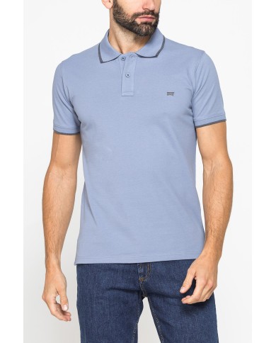 POLO A MANICA CORTA IN PIQUET DI COTONE
