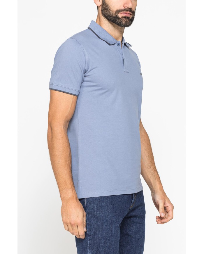 POLO A MANICA CORTA IN PIQUET DI COTONE