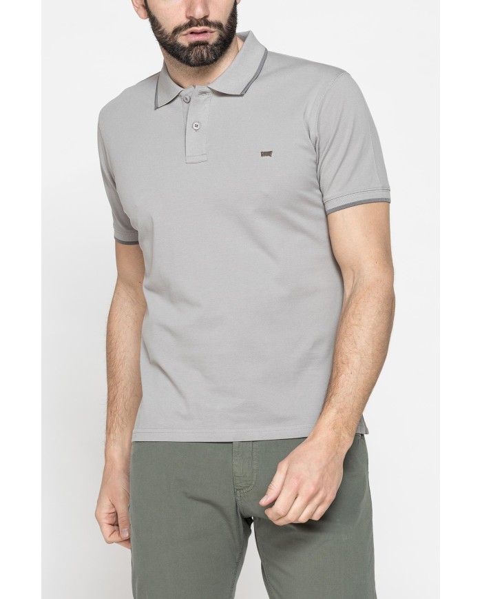 POLO A MANICA CORTA IN PIQUET DI COTONE