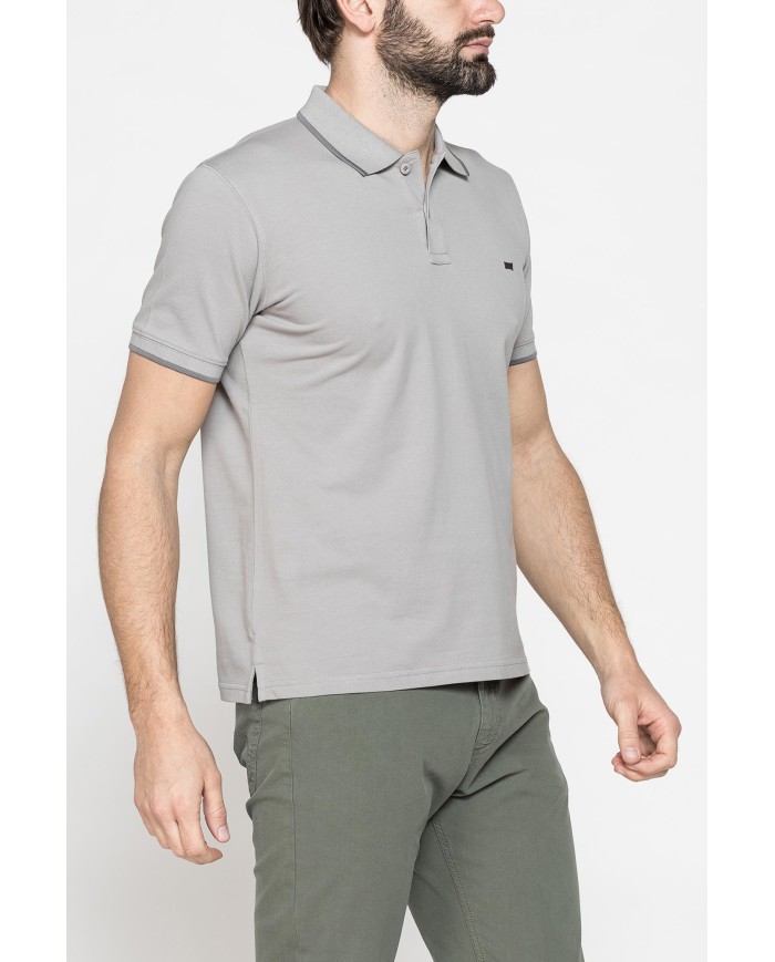 POLO A MANICA CORTA IN PIQUET DI COTONE