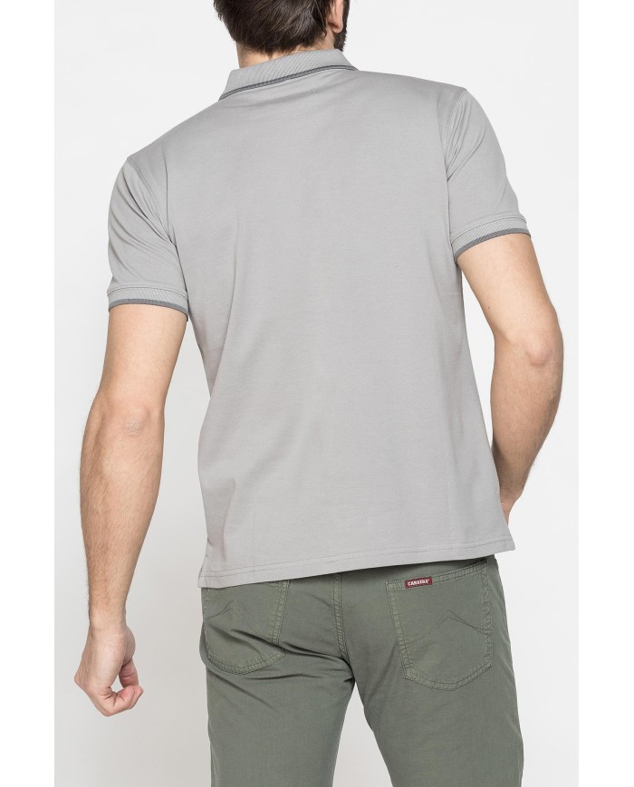 POLO A MANICA CORTA IN PIQUET DI COTONE