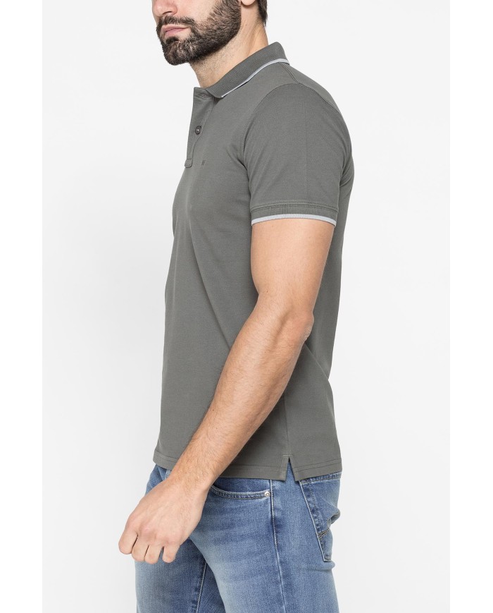 POLO A MANICA CORTA IN PIQUET DI COTONE