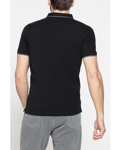 POLO A MANICA CORTA IN PIQUET DI COTONE