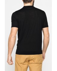 POLO 2 BOTTONI DA UOMO IN CREPE DI COTONE