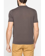 POLO 2 BOTTONI DA UOMO IN CREPE DI COTONE