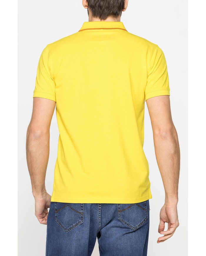 POLO UOMO A MANICA CORTA IN PIQUET DI COTONE