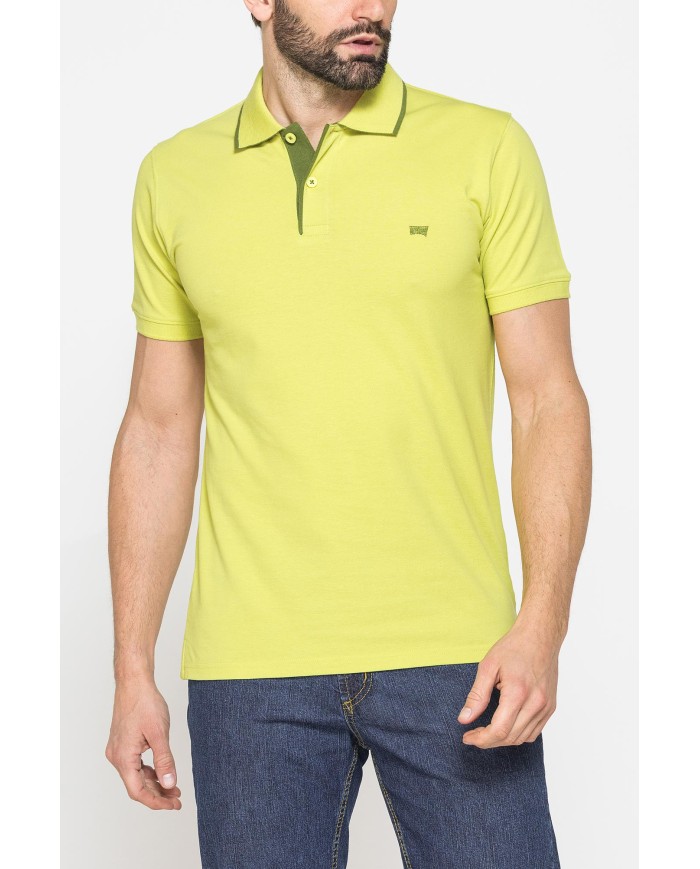 POLO UOMO A MANICA CORTA IN PIQUET DI COTONE