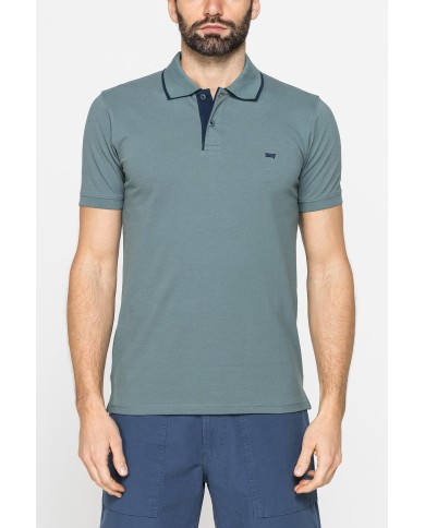 POLO UOMO A MANICA CORTA IN PIQUET DI COTONE