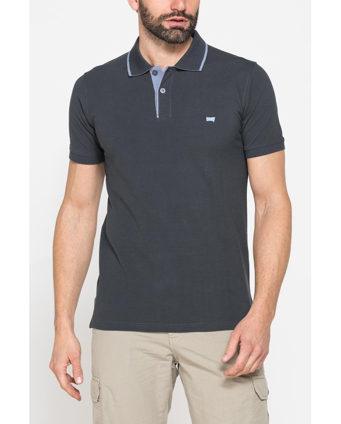 POLO UOMO A MANICA CORTA IN PIQUET DI COTONE