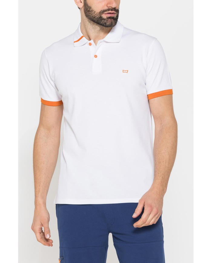 POLO SPORTIVA DA UOMO IN PIQUET  ELASTICIZZATO