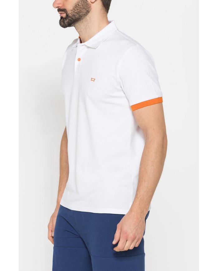 POLO SPORTIVA DA UOMO IN PIQUET  ELASTICIZZATO