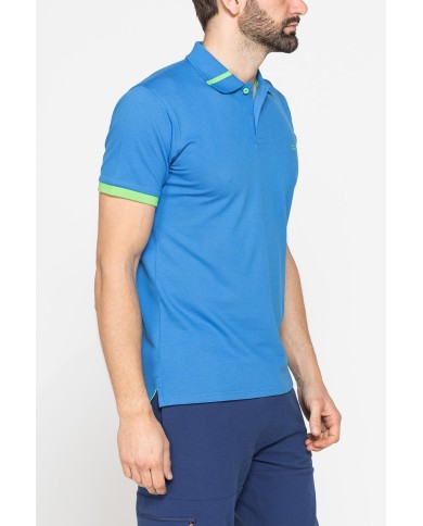 POLO SPORTIVA DA UOMO IN PIQUET  ELASTICIZZATO