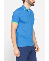 POLO SPORTIVA DA UOMO IN PIQUET  ELASTICIZZATO