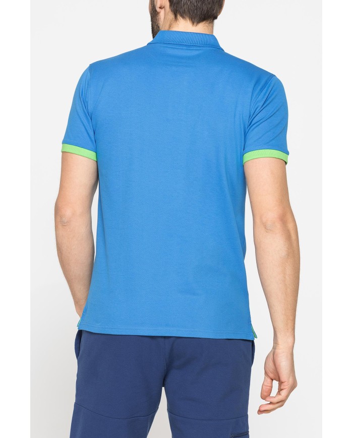 POLO SPORTIVA DA UOMO IN PIQUET  ELASTICIZZATO