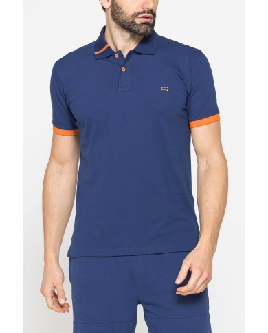 POLO SPORTIVA DA UOMO IN PIQUET  ELASTICIZZATO