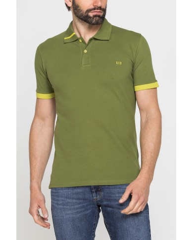 POLO SPORTIVA DA UOMO IN PIQUET  ELASTICIZZATO