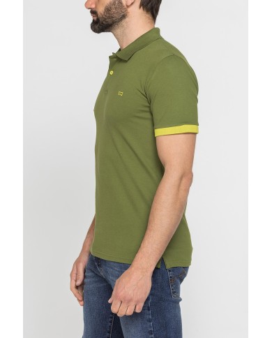 POLO SPORTIVA DA UOMO IN PIQUET  ELASTICIZZATO