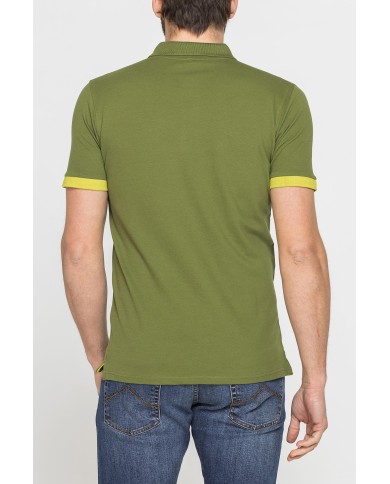 POLO SPORTIVA DA UOMO IN PIQUET  ELASTICIZZATO