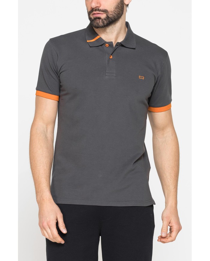 POLO SPORTIVA DA UOMO IN PIQUET  ELASTICIZZATO