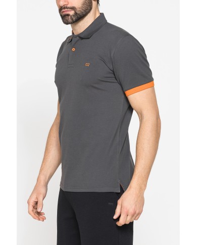 POLO SPORTIVA DA UOMO IN PIQUET  ELASTICIZZATO