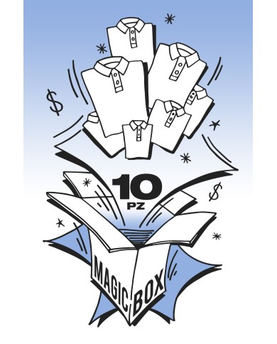 BOX ASSORTITO 10 POLO MANICA CORTA