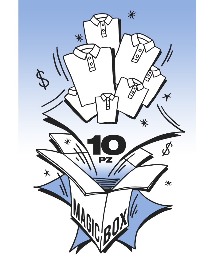 BOX ASSORTITO 10 POLO MANICA CORTA