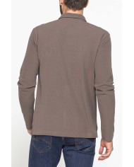 POLO MANICA LUNGA IN PIQUET WAFFLE