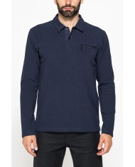 POLO MANICA LUNGA IN PIQUET WAFFLE