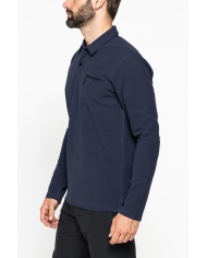 POLO MANICA LUNGA IN PIQUET WAFFLE