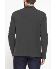 POLO MANICA LUNGA IN PIQUET WAFFLE