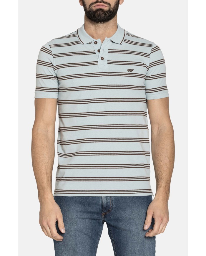 POLO PIQUET RIGATA