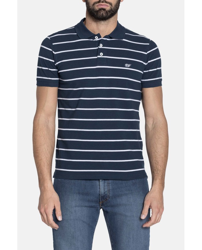 POLO PIQUET RIGATA